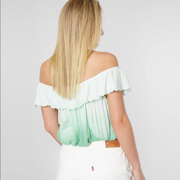 Free People Cora Lee Top Sea Foam Combo Small - Picture 5 of 8